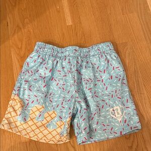 Kids Ice Cream Print Shorts